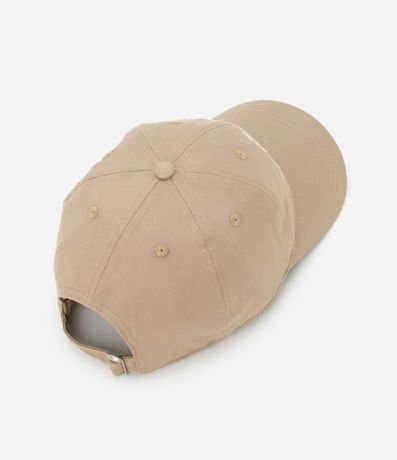 Gorra en Sarga con Estampa de Vaso Americano 2