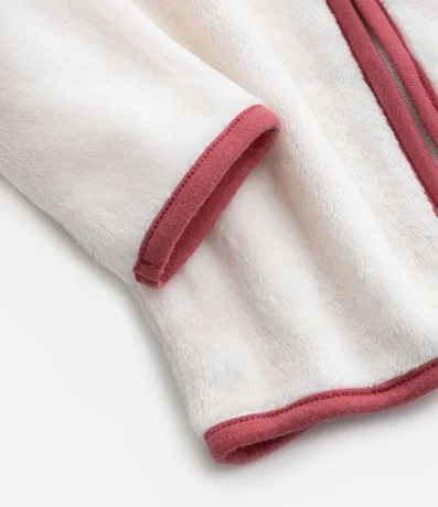 Campera Infantil en Fleece con Capucha y Orejitas – Talle 0 a 18 Meses 5