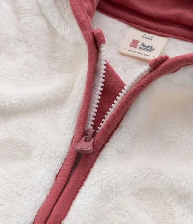 Campera Infantil en Fleece con Capucha y Orejitas – Talle 0 a 18 Meses 7