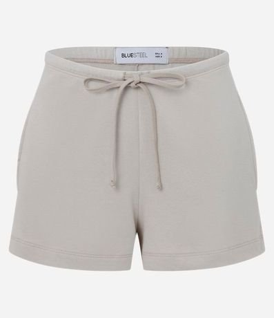 Short Básico en Rib con Lazo en la Cintura 5