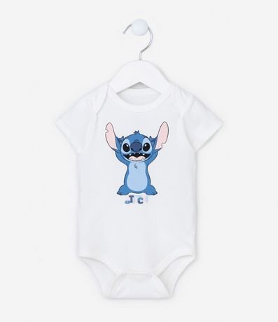 Body Infantil con Estampa Stitch - Talle 0 a 18 meses