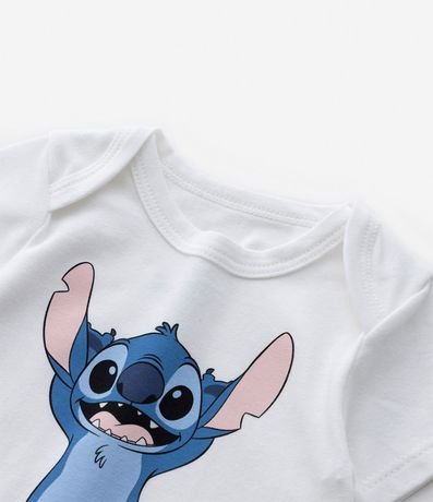 Body Infantil con Estampa Stitch - Talle 0 a 18 meses 4