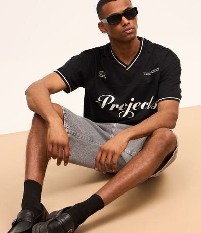 Remera en Algodón con Estampa Deportiva 3