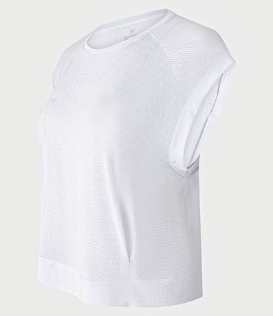 Blusa en Microfibra con Manga Dobrada 6