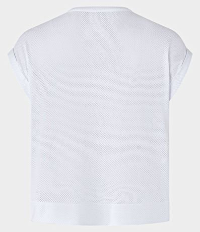 Blusa en Microfibra con Manga Dobrada 7