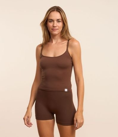 Camisete Seamless Texturizada con Breteles Ajustables 2