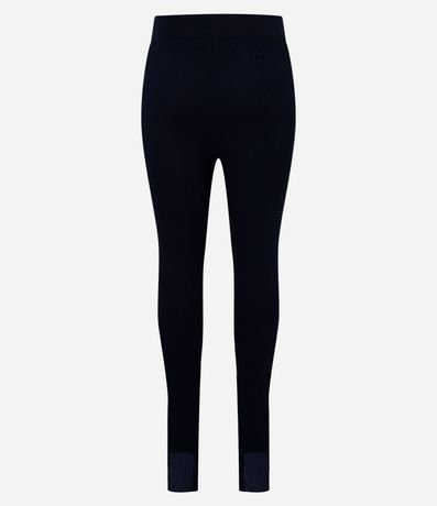 Pantalón Legging en Punto con Tiro Alto 5