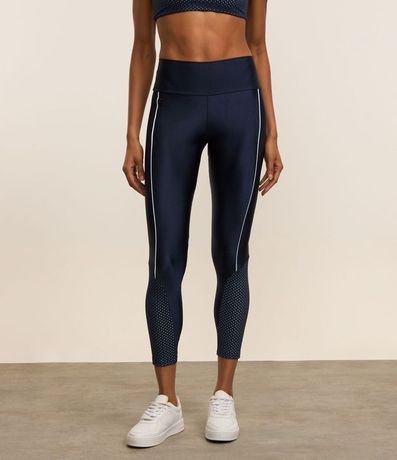 Pantalón Legging Deportiva en Microfibra con Detalle en Tela 2