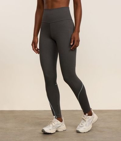 Calca Legging Deportiva en Microfibra con Frisos Coloridos 2