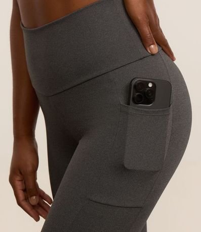 Calca Legging Deportiva en Microfibra con Frisos Coloridos 4