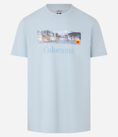 Remera Comfort en Algodón con Estampa Kodak Colorama