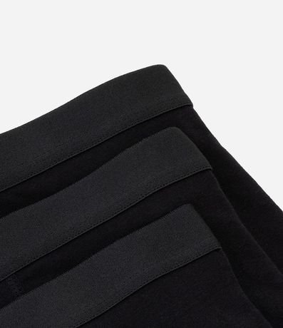 Kit 03 Calzoncillos Boxer en Algodón con Elastano 10