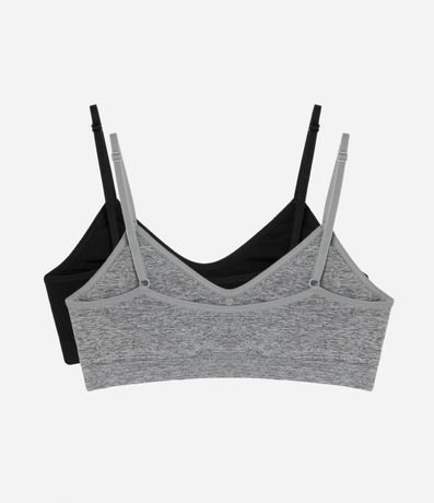 Kit 02 Soutien Seamless Sin Copa y Sin Aro 2