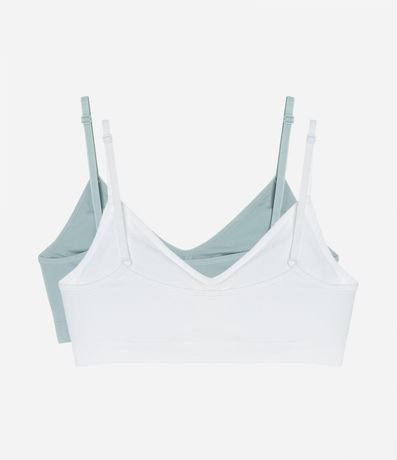 Kit 02 Soutien Sin Copa y Sin Aro Seamless 2