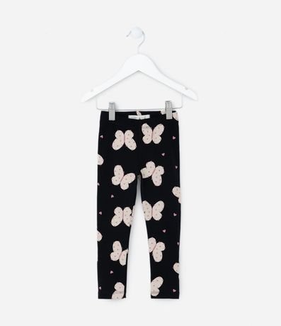 Pantalón Legging Infantil con Estampa Mariposas - Talle 1 a 6 años 2