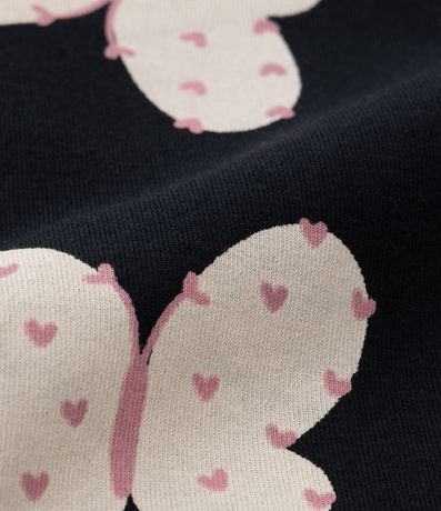 Pantalón Legging Infantil con Estampa Mariposas - Talle 1 a 6 años 3