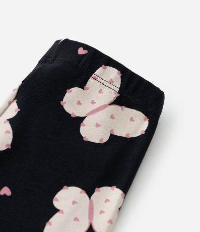 Pantalón Legging Infantil con Estampa Mariposas - Talle 1 a 6 años 4