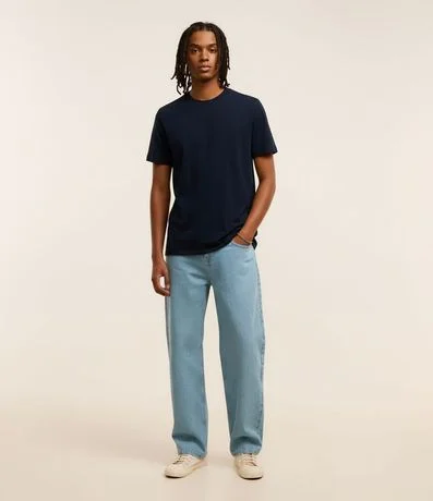 Remera Regular Básica en Algodón