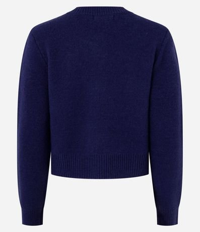 Cardigan Canelado en Punto con Botones Mixtos 10