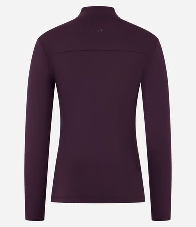 Campera Deportiva en Poliamida con Bolsillos y Cuello Alto 6