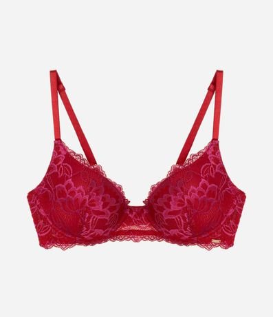 Soutien Base Copa Hueca en Encaje Bicolor con Lazo Lateral 6