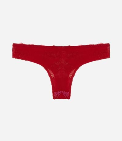Bombacha Bikini Hilo Doble en Encaje Bicolor 5
