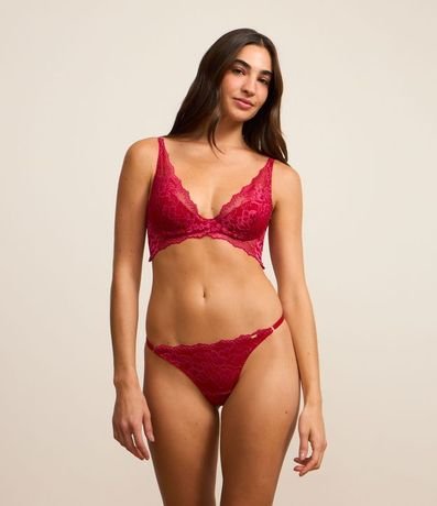 Soutien Sin Copa Sin Aro en Encaje Bicolor 2