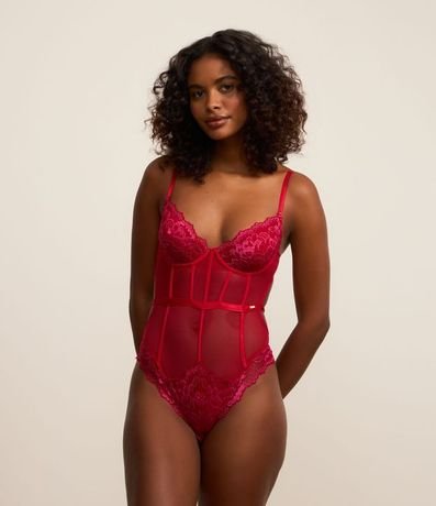 Body Lingerie en Encaje con Escote Corazón 2