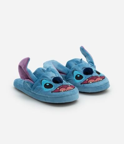 Pantufla con Estampa Cara de Stitch 3D 2