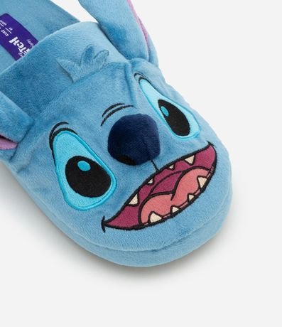 Pantufla con Estampa Cara de Stitch 3D 5