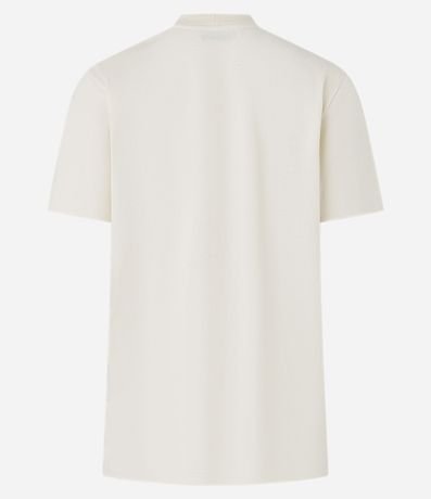 Remera Alargada en Algodón con Estampa Paris 6