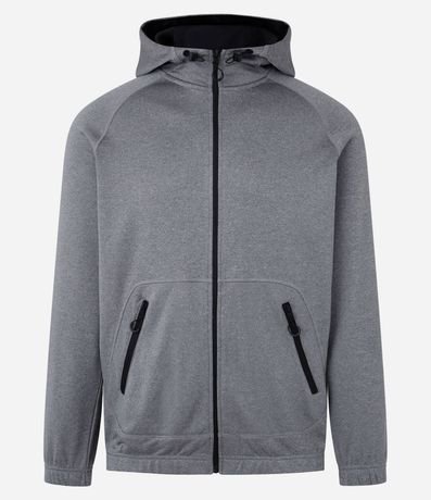 Saco Deportivo en Helanca con Bolsillos y Cremallera 5