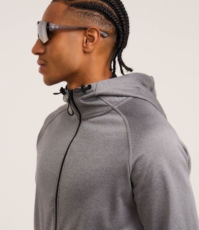 Saco Deportivo en Helanca con Bolsillos y Cremallera 3