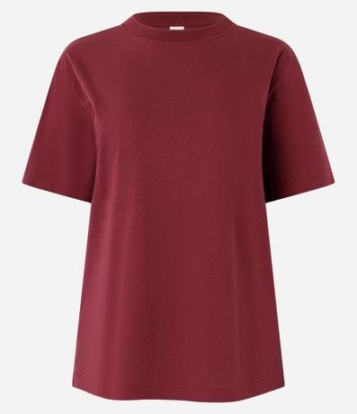 Remera en Algodón con Cuello Redondo 4