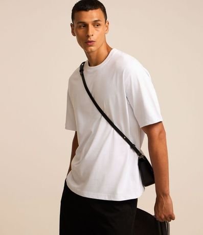 Remera Boxy en Ultra Cotton con Cuello Redondo 4