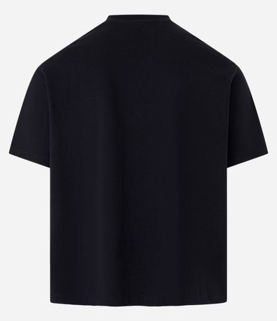 Remera Boxy en Ultra Cotton con Cuello Redondo 6