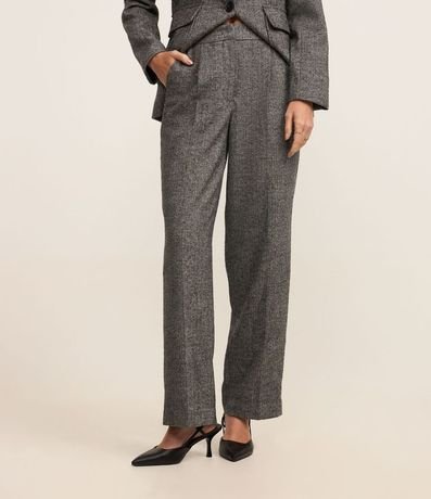 Pantalón Recto en Polivelour Calientita con Cintura Sastre 3