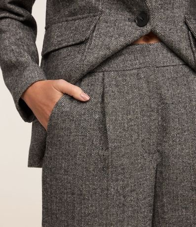 Pantalón Recto en Polivelour Calientita con Cintura Sastre 5
