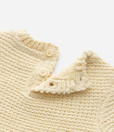 Suéter Infantil en Chenille con Bordado Animalitos - Talle 0 a 18 meses 4