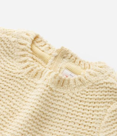 Suéter Infantil en Chenille con Bordado Animalitos - Talle 0 a 18 meses 5