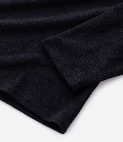 Camisa de Pijama en Plush con Botones 9