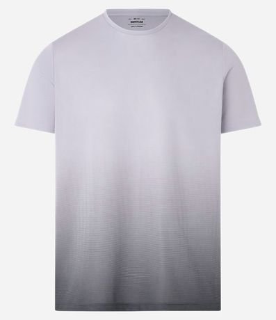 Remera Deportiva Dry Fit com Estampado Degradado 5