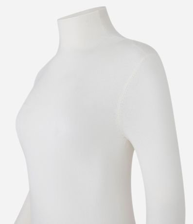 Blusa Básica en Punto Pesado con Cuello Alto 7