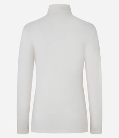 Blusa Básica en Punto Pesado con Cuello Alto 8