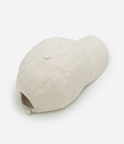 Gorra Aba Curva en Lino y Viscosa 3