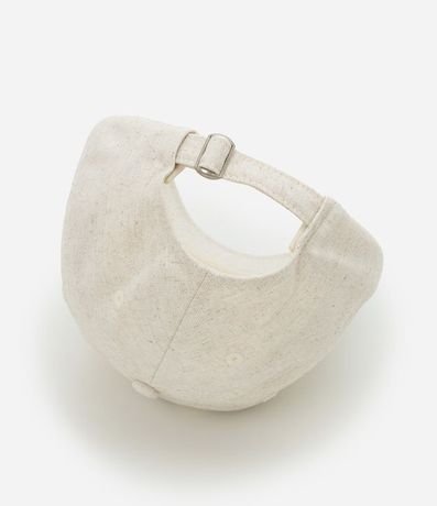 Gorra Aba Curva en Lino y Viscosa 5