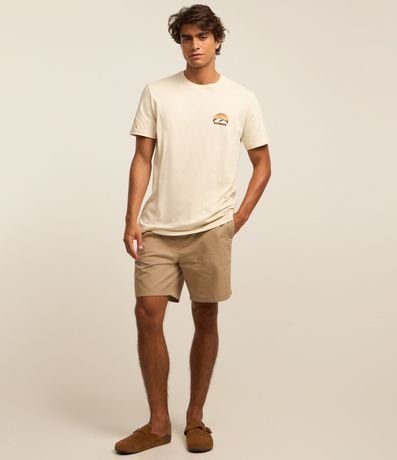 Remera Comfort en Algodón con Estampa de Puesta de Sol 2