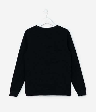 Remera Infantil Texturizada con Etiqueta en la Parte Baja - Talle 5 a 14 años 2