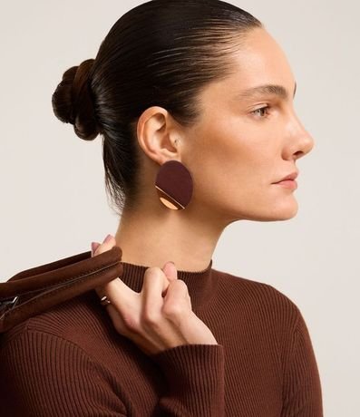 Vestido Long Midi en Punto con Cuello Alto 4