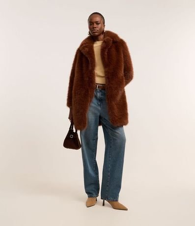 Blusa en Punto con Sisa Deslocada y Pliegues en la Bajo 4